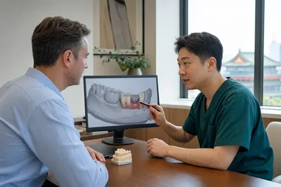 Implant-Supported Bridge in China: A Coordinated Service for Several Missing Teeth